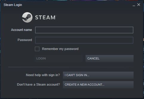 change steam password